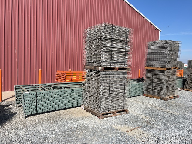 9 Foot Racking Quantity of 9 ft 6 in x 44 in x 24 ft Pallet Racking | Ritchie Bros ...