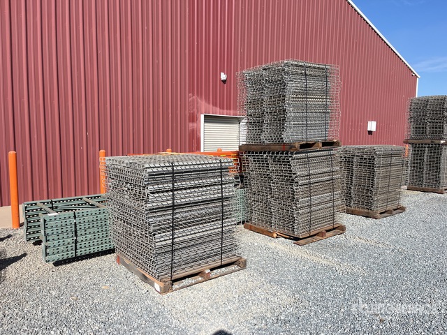9 Foot Racking Quantity of 9 ft 6 in x 44 in x 24 ft Pallet Racking | Ritchie Bros ...