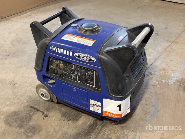 Groupe électrogène Yamaha - Occasion - Très Peu Utilisé (<50h) - 9000W+