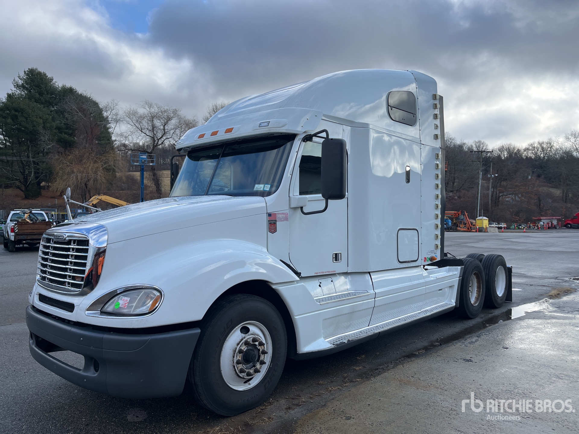 2017 Freightliner Columbia 6x4 Tracteur Routier Couchette (Glider Kit)