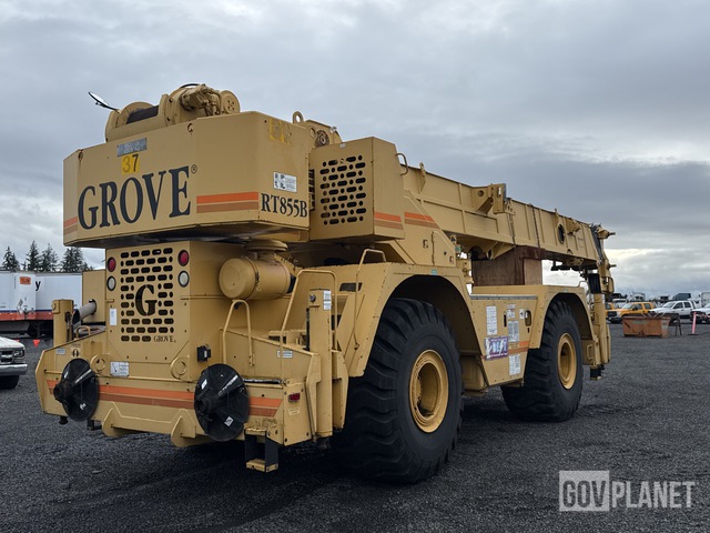 Grove RT855B Rough Terrain Crane in Chehalis, Washington, United States ...