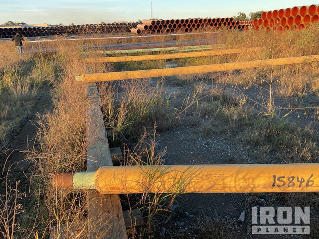 Line Pipe, 6-5/8in, 0.972 WT, X-70, GSPU, 3jts, 118ft, UNUSED w/MTR's