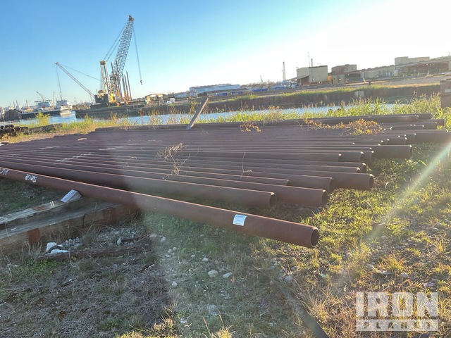 Line Pipe 6-5/8in 0.719 WT, X-65, V&M, SLMS, Bare, 30jts, 1,208ft UNUSED w/MTR's