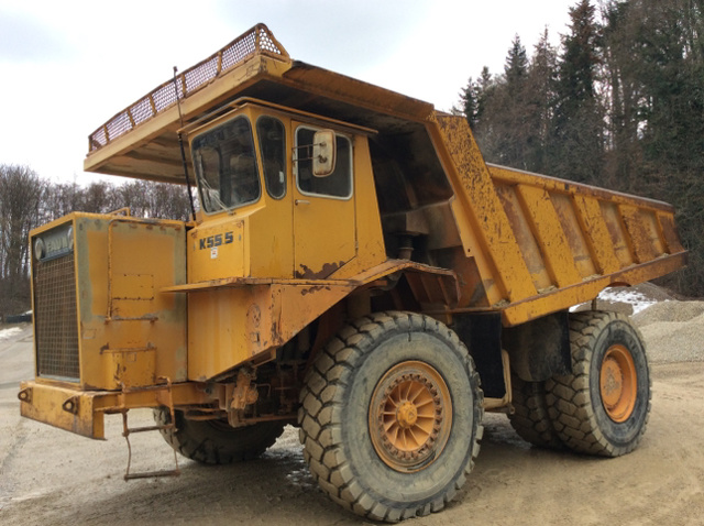 Faun K55.5 Off-Road End Dump Truck