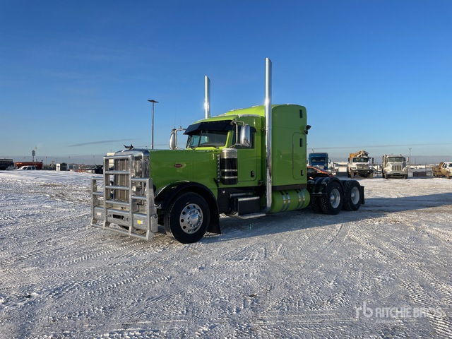 1/64 Peterbilt 389 Con Rimorchio Asse Da Viaggio Landoll 440B-50CA