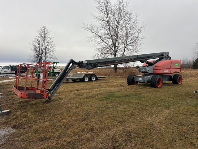 2016 Skyjack SJ86T 4WD Diesel Telescopic Boom Lift 2016 Skyjack SJ86T 4WD Diesel Telescopic Boom Lift