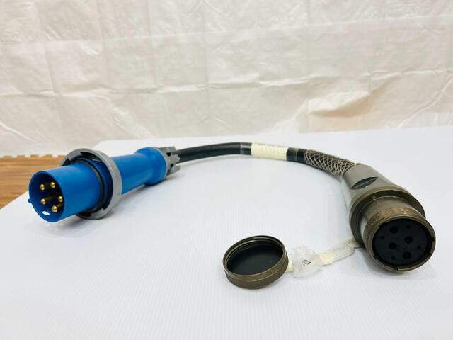 100 AMP Military Female to Male Hubbell Electrical Power Adapter