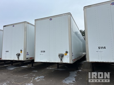 2014 Utility 53 ft x 102 in T/A Geschlossene Anhänger