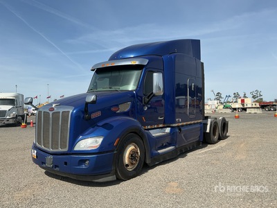 2019 Peterbilt 579 6x4 Cabeza Tractora Cabina Dormitorio