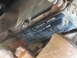 Engine with Emission Label