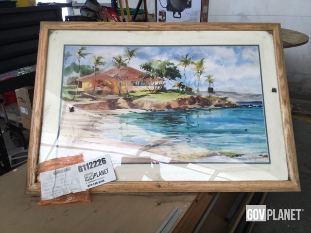 Surplus Lot Of 12 Paintings Picture Frames In Kapolei Hawaii Photos S