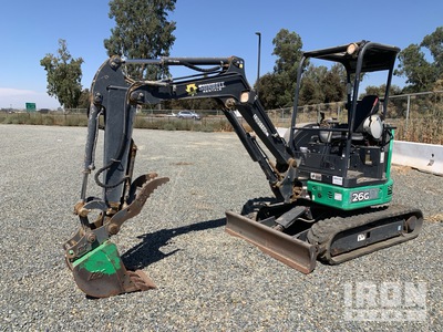 2017 JOHN DEERE 26G Mini Excavator