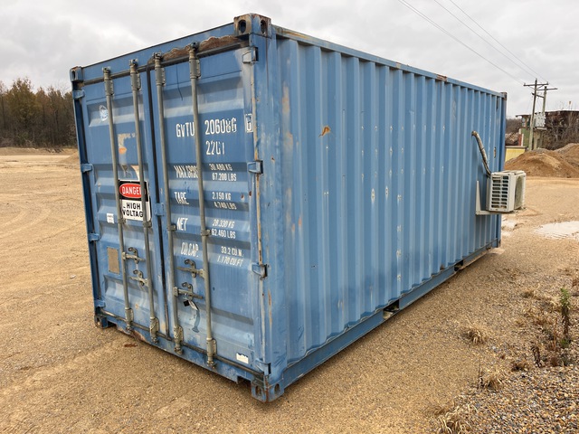 Containerized Control Van with Switch Gear