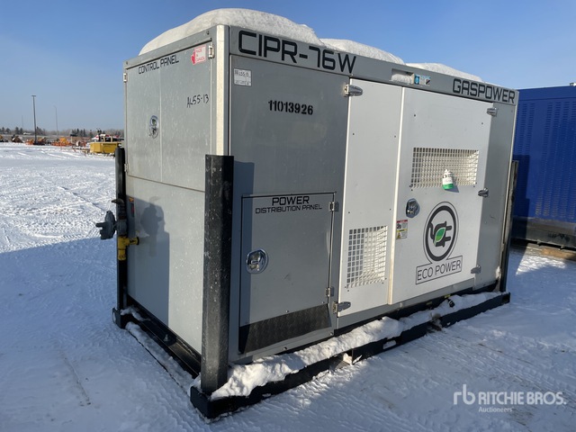 2019 ECO Power Equipment CIPR-76W 78 kW Skid-Mounted Generator Set ...