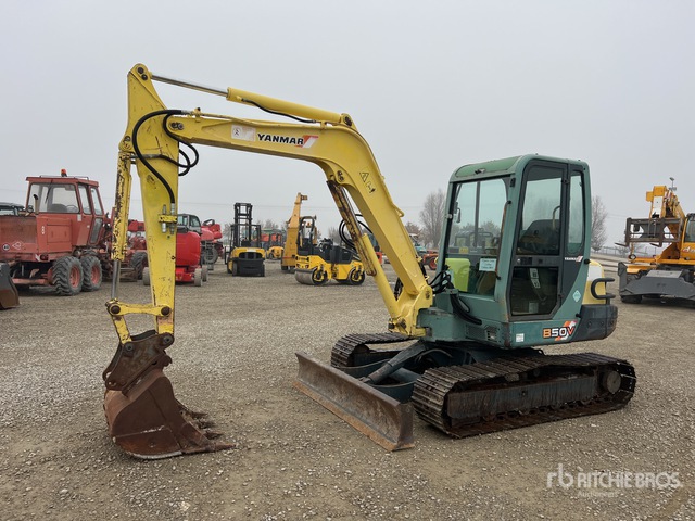 Autocollants / Décalcomanies Pour Pelle Yanmar B50 Digger - Ensemble Neuf