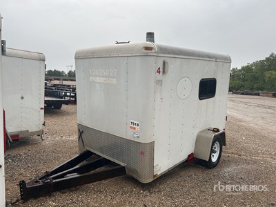 Thor Ground Heater in 2014 Lark 10 ft S/A Enclosed Trailer