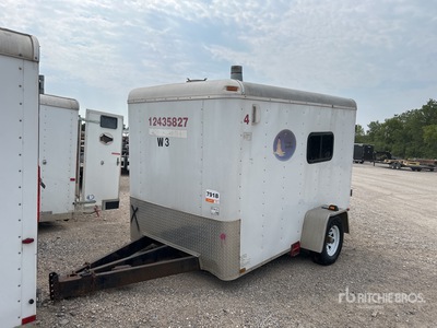 Thor Ground Heater in 2014 Lark 10 ft S/A Enclosed Trailer
