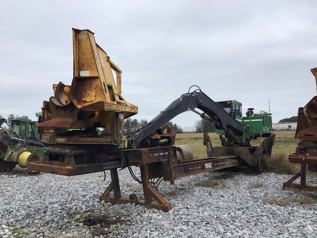 2006 John Deere 437C Trailer Mounted Heel Boom Log Loader 2006 John Deere 437C Trailer Mounted Heel Boom Log Loader