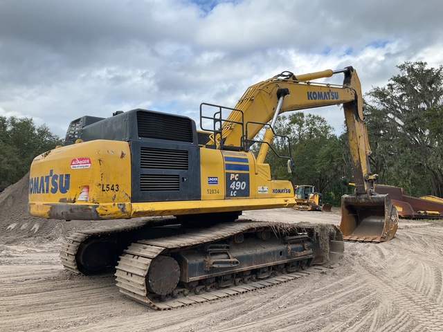 2021 Komatsu PC490LC-11 Tracked Excavator in Plant City