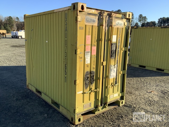 Surplus Charleston Marine CMCI 115A Quadcon Storage Container in Butner ...