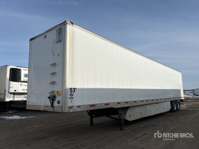 2016 Utility VS2DX 53 ft x 102 in T/A Van Trailer