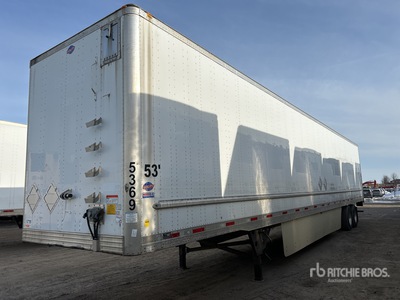 2016 Utility VS2DX 53 ft x 102 in T/A Van Trailer