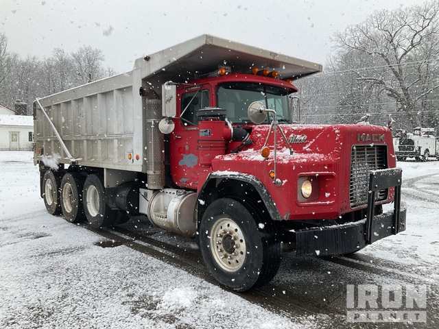 Mack Rb688s 1995 Mack RB688S 8x4 Tri/A Dump Truck in Slippery Rock, Pennsylvania ...