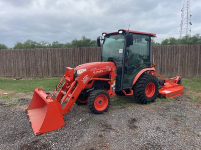 2021 Kubota LX2610HSDC 4WD Utility Tractor