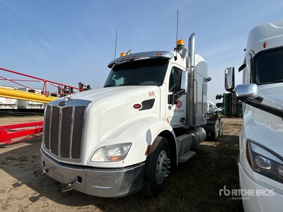 2016 Peterbilt 6x4 T/A Sleeper Truck Tractor (Inoperable)