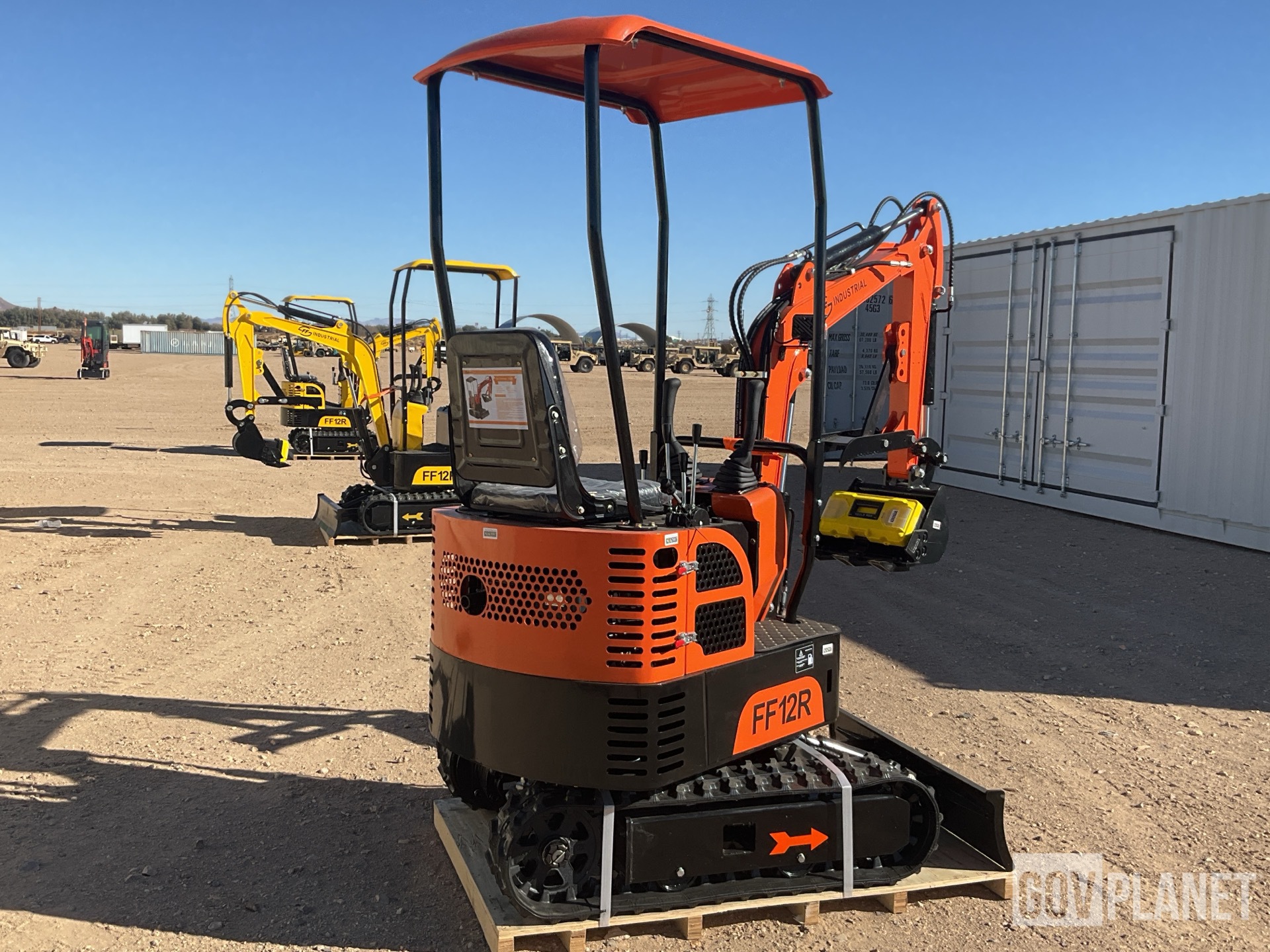 Surplus 2024 FF Industrial FF12R Mini Excavator - Unused in