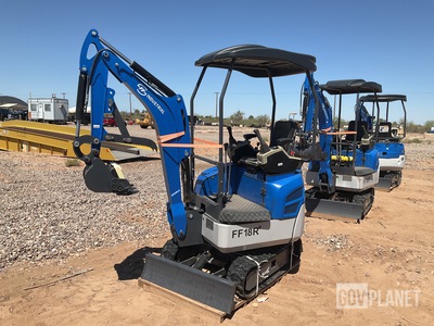 2024 FF Industrial FF18R Mini Excavator - Unused