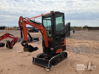 2024 FF Industrial FF13R Mini Excavator - Unused