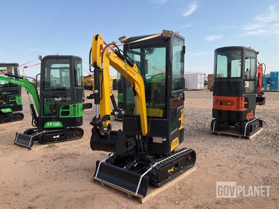 2024 FF Industrial FF13R Mini Excavator - Unused