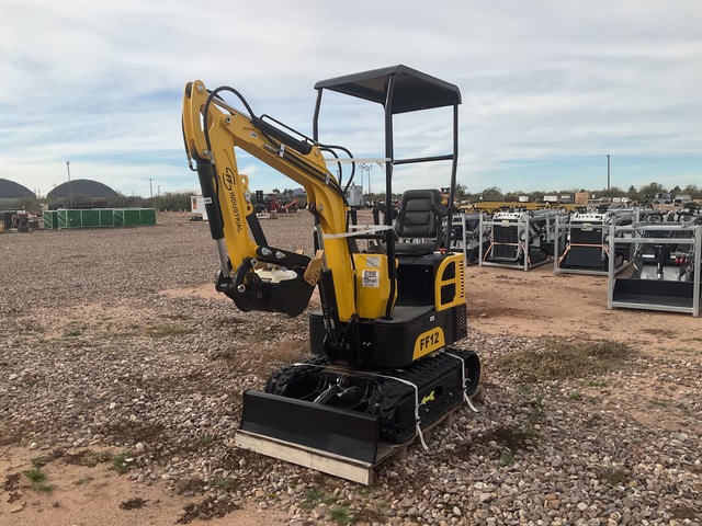 2024 FF Industrial FF12 Mini Excavator - Unused