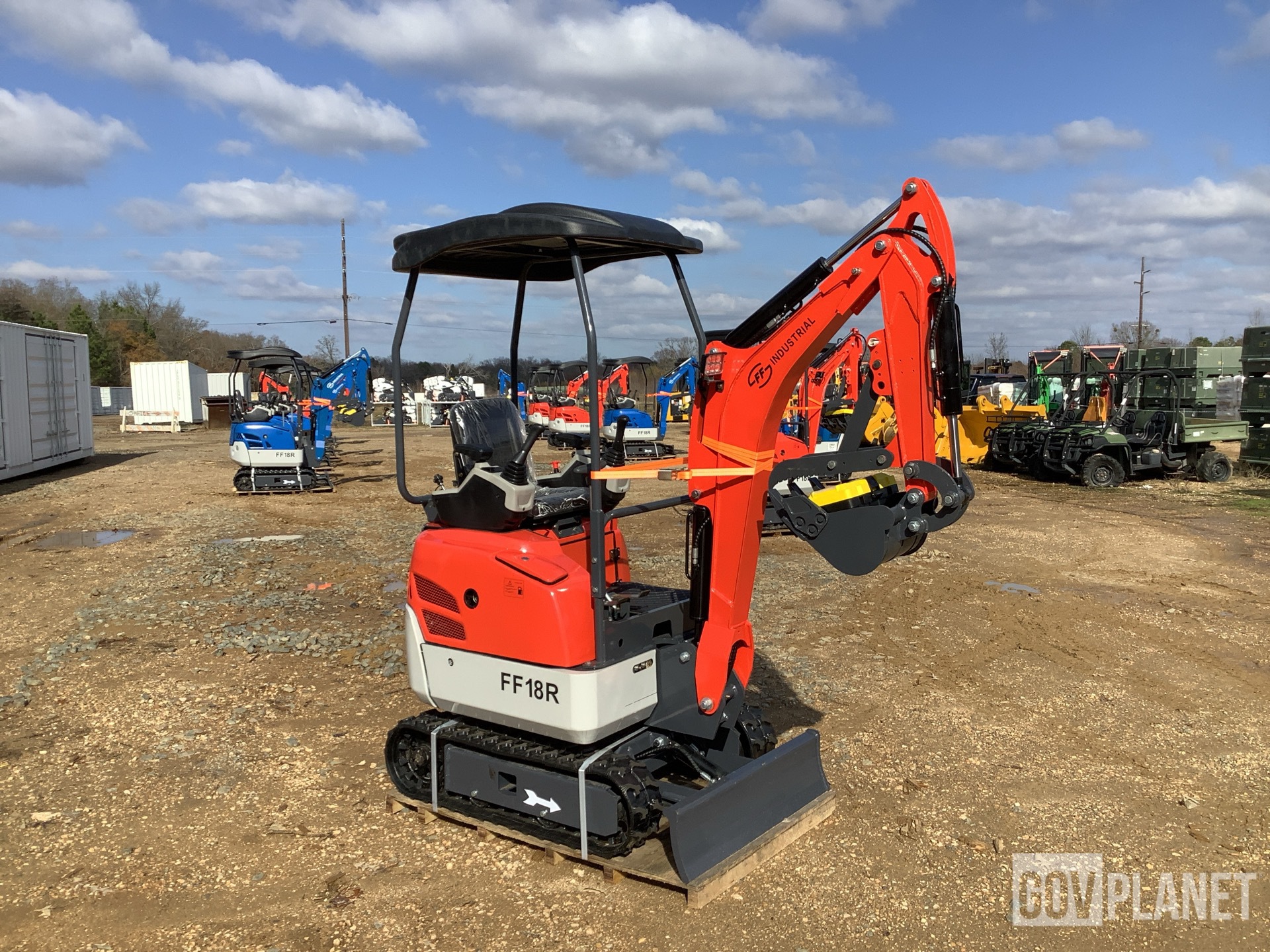 Surplus 2024 FF Industrial FF18R Mini Excavator - Unused in