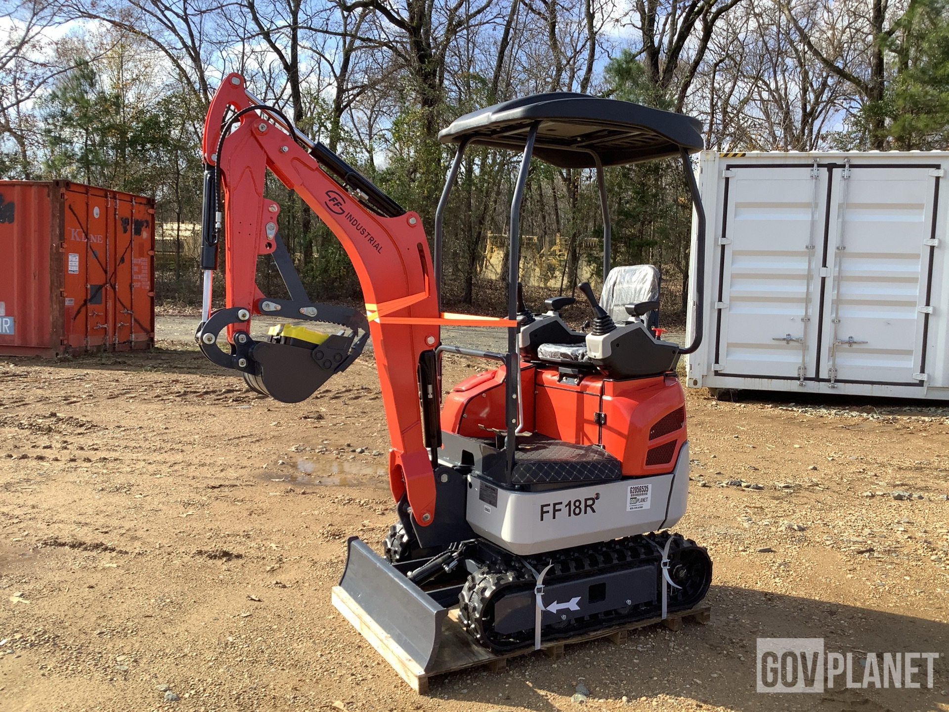 Surplus 2024 FF Industrial FF18R Mini Excavator - Unused in