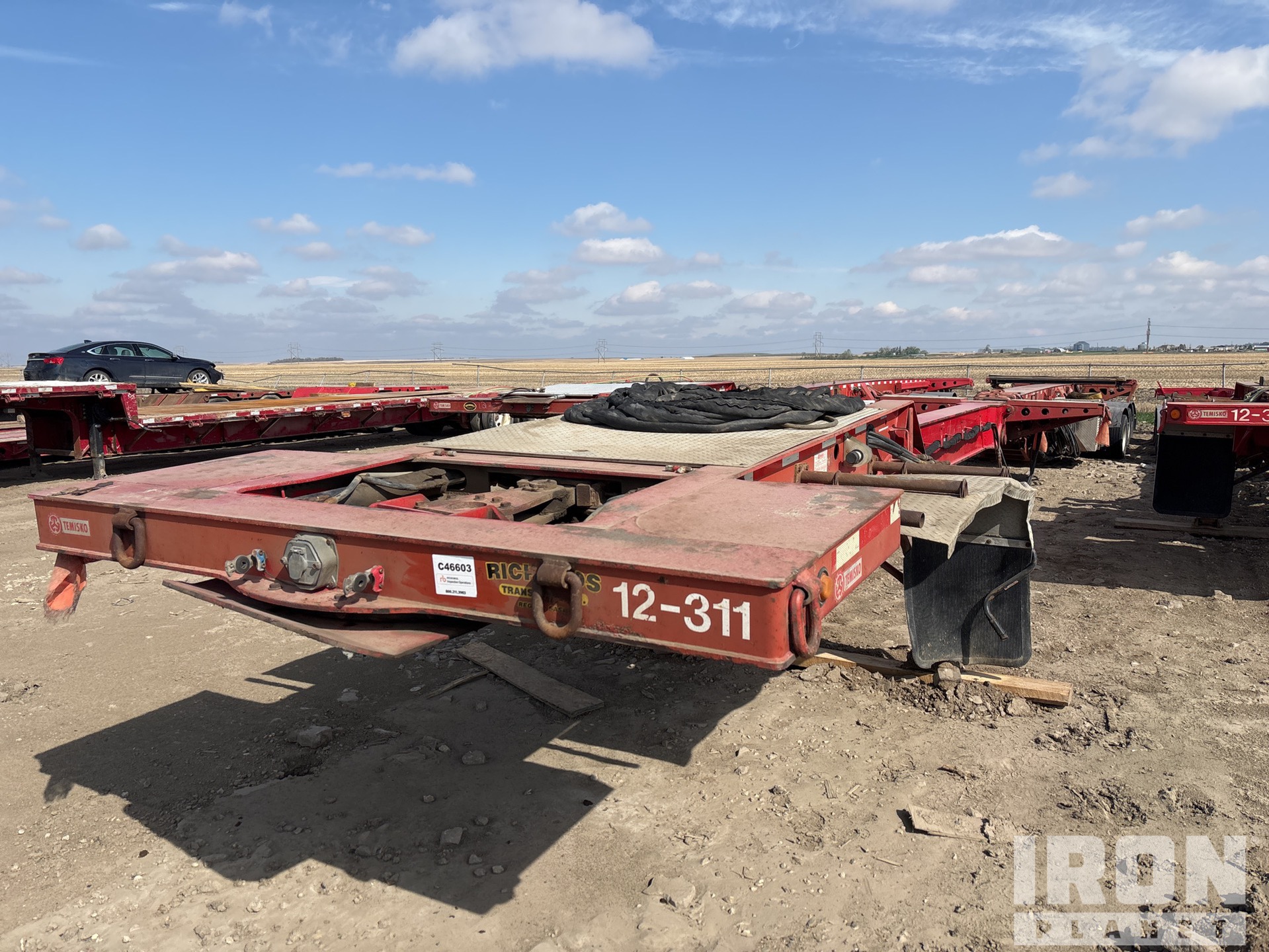 2011 Temisko FE-T3W-53-150 Expandable Remorque pour pales et tours d'éoliennes