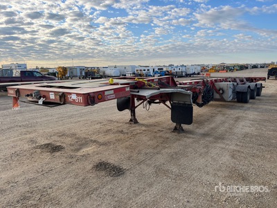 2011 Temisko FE-T3W-53-150 Expandable Wind Blade and Tower Trailer