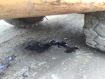Motor with Fuel Leaks