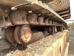 Undercarriage with Left Carrier Rollers