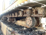Undercarriage with Right Carrier Rollers
