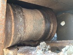 Undercarriage with Left Track Rollers