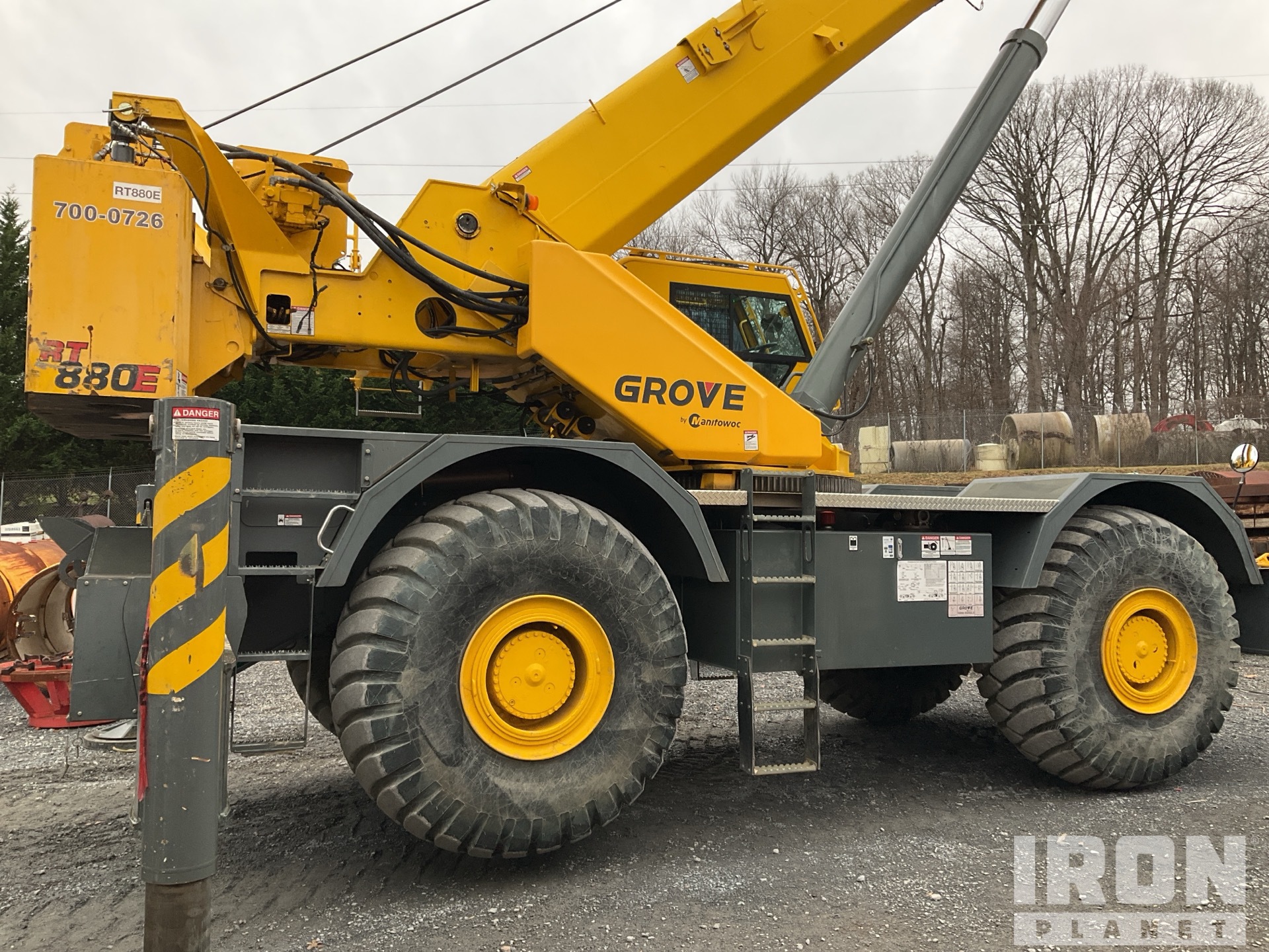 ★RIETI★ MANO RT 2014 C3 GRAY RT2014 C3 2014 Grove RT880E 80 ton 4x4 Rough Terrain Crane in