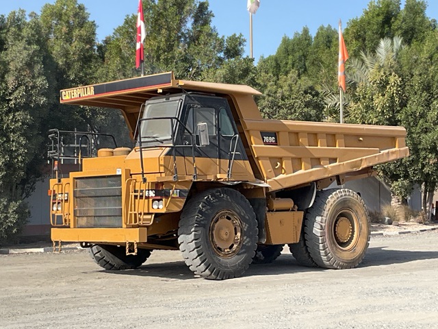 1995 Cat 769 Haul Truck 1995 Cat 769 Haul Truck