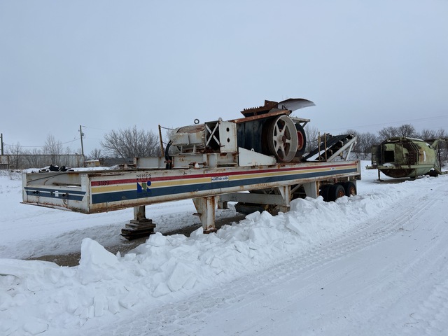 Pioneer 4030 Portable Twin Roll Crusher