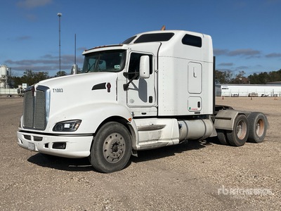 2011 Kenworth T660 6x4 T/A Sleeper Truck Tractor