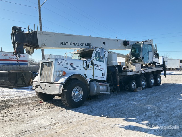2013 Peterbilt 367 55 ton 12x6 Hydraulic Truck Crane (Inoperable)