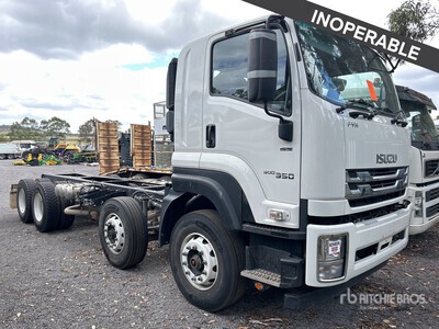 2023 Isuzu FYH 300 350 8x4 Cab and Chassis (Inoperable)
