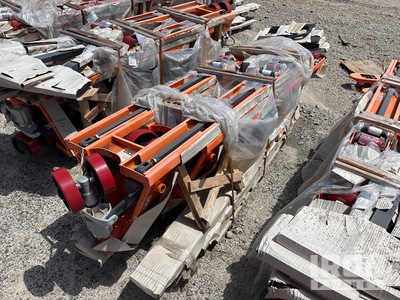 Quantity of (6) Doosan AC25 5500 lb Pallet Jack (Unused)