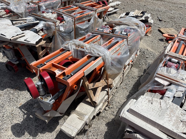 Quantity of (6) Doosan AC25 5500 lb Pallet Jack (Unused)